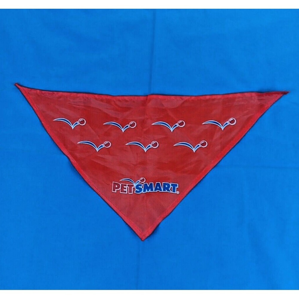 Pet Smart Small Dog Scarf Red Decreative Grafted 20'x20' Triangle Wearable Scaft